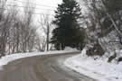 Saint Sauveur Quebec rue panoramic