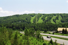 La Vallée de Saint-Sauveur Quebec vue piste de ski